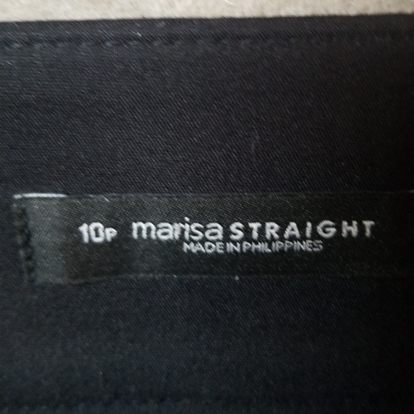 [SOLD] LOFT | 10P Marisa Straight Black Trousers - Picture 5 of 5